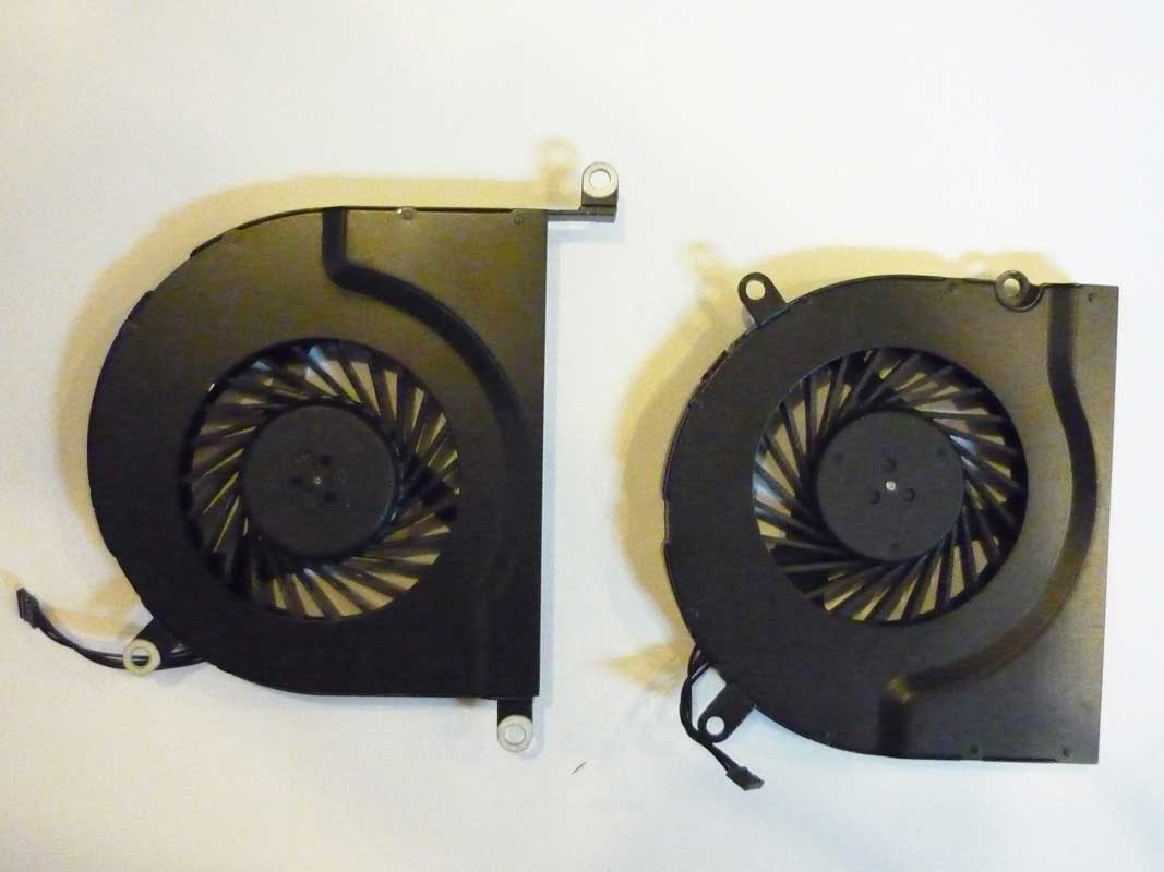 17インチMacBook Pro A1297 Unibody Fan 左右SET（中古）