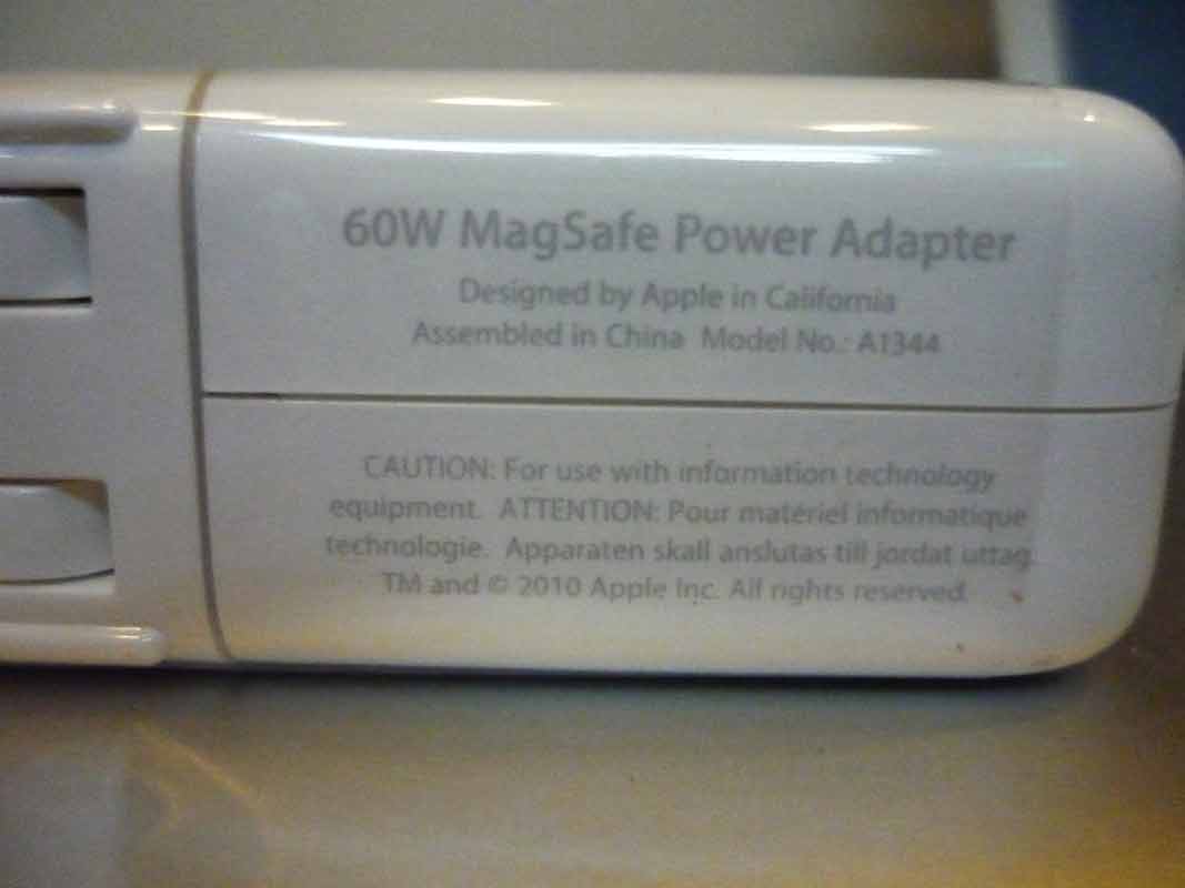 Magsafe 60W ACアダプタバルク