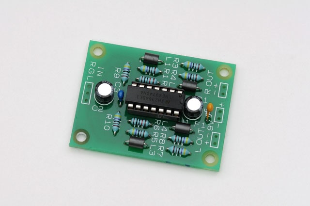 「僕はクロストークが少ない」用 2回路オペアンプ変換基板