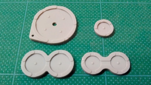 GBASP用っぽいボタンラバーセット