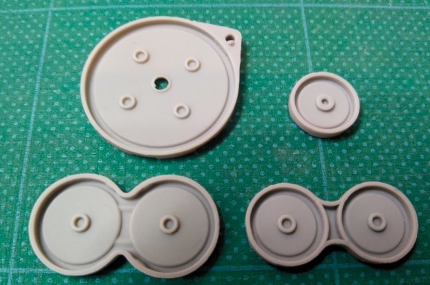 GBASP用っぽいボタンラバーセット