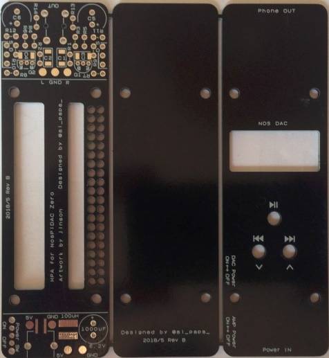 NosDACPi zero PIRDER ON HPA（キット） | 同人ハード（キット）,藍