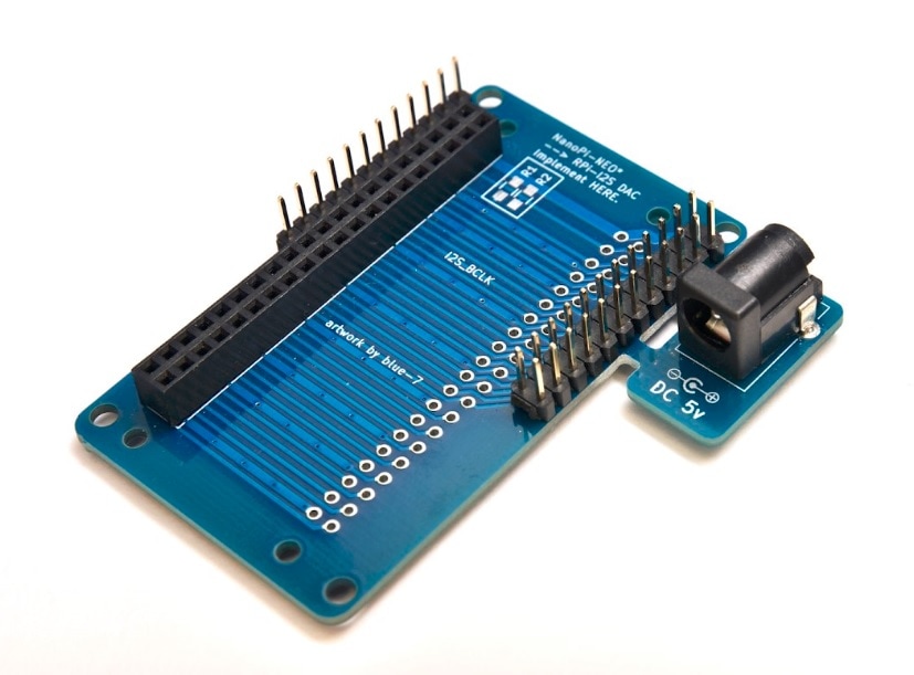 RasPi⇔NanoPi-NEO2 I2S Conv. 基板