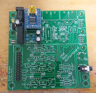 USB MIDI Motherboard 【最小構成キット】