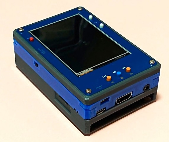 RasPiDAPケース【Side Black】