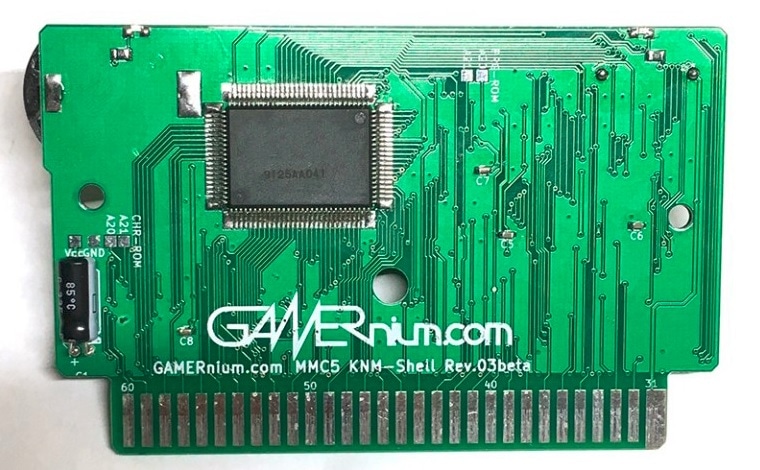 @mnkmchiページ 受注生産】K社ケース用MMC5フラッシュカートリッジ基板【受注生産