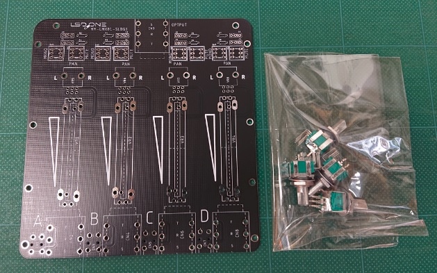 簡易ミキサー工作キット LMX-1 スライダーユニット（増設用キット）HM-LMX01 SLDG1