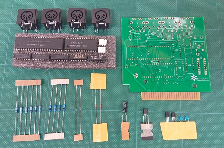 SCSG-MIF2 MSX用MIDIインターフェース基板キット