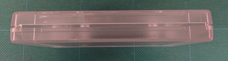 【加工済カートリッジケース】 Transparent Cartridge Shell for MSX Konami-style 【透明】