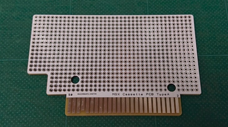 MSX用ユニバーサル基板 Cassette PCB TypeA【TypeA 白】 | 同人ハード