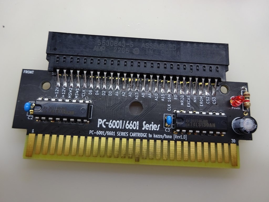kazzo/tuna専用 P6toKazzo変換基板【完成品】 | 同人ハード（キット