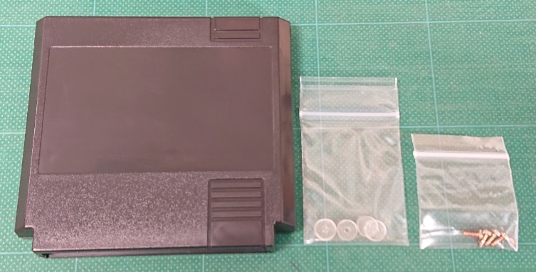 FCカセット基板用でかカセットケース【ブラック】