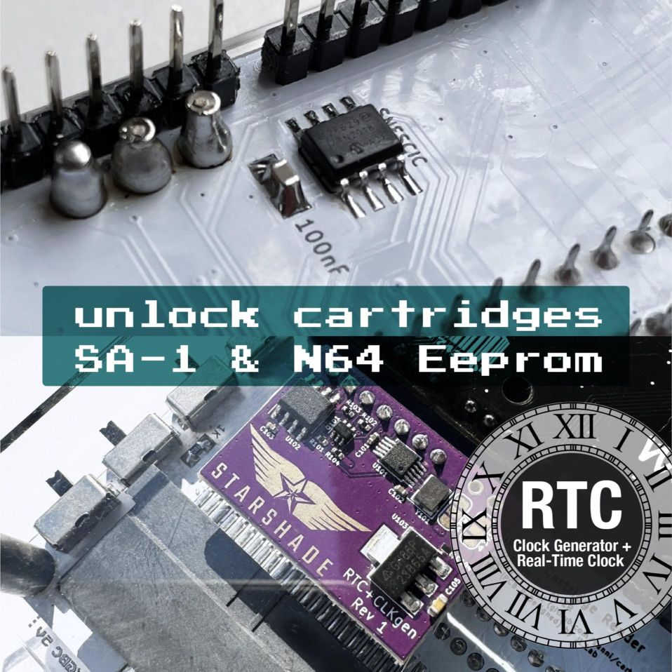 【即納】 Open Source Cartridge Reader V3-ALTER Build service （SF SA1 & Save N64 Eeprom・完成品）【グリーン USB-C】