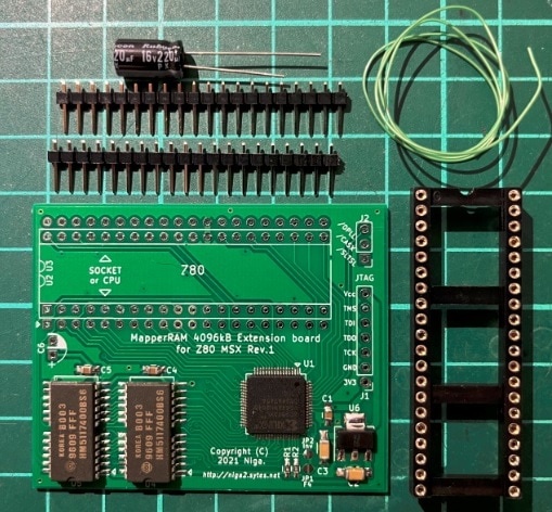 4MBメモリ増設基板 for SONY MSX2+