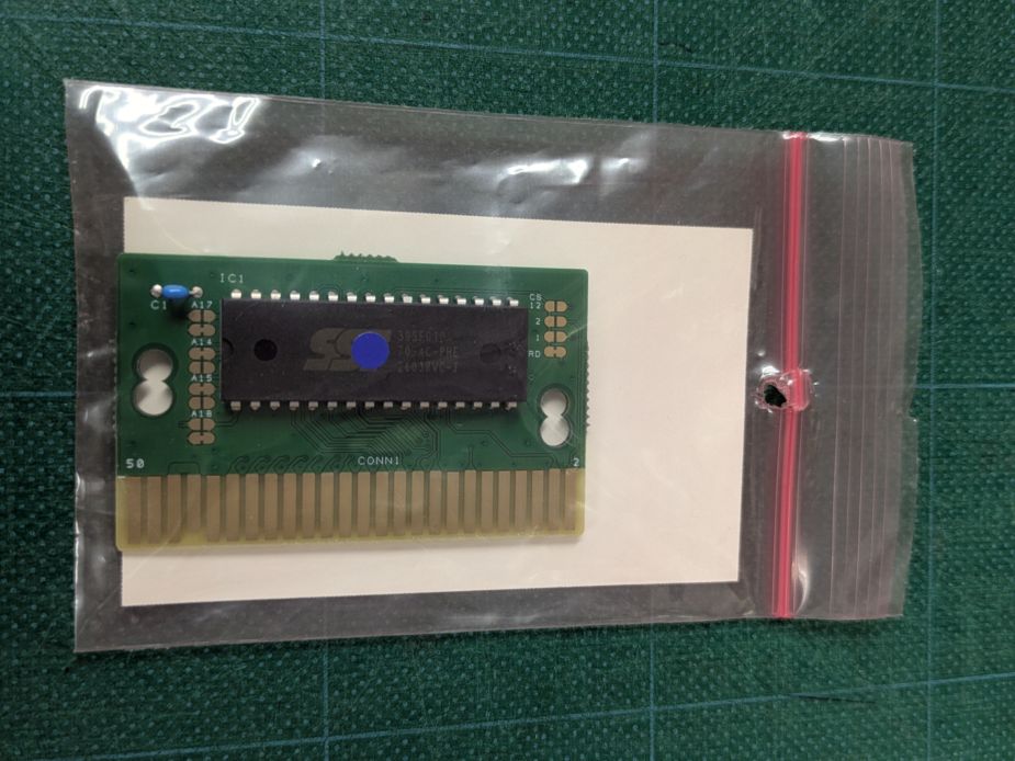 【金メッキ仕様】64K Simple ROM Cartridge【完成品】