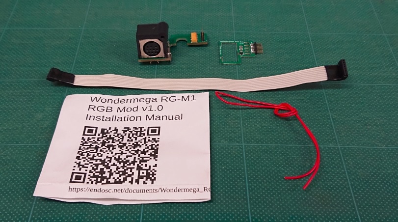 Wondermega RGB Mod v1.0 【RG-M1専用】