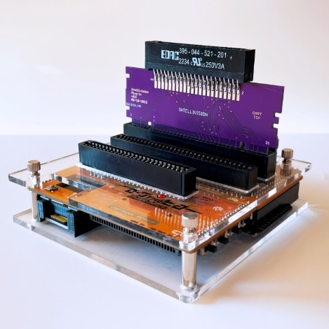 【即納】Cartridge Reader専用Intellivisionアダプタ【Intellivision-SFC Adapter】