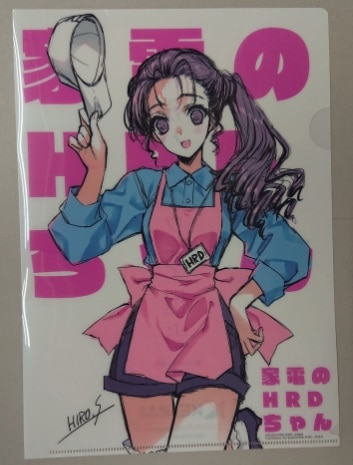 HRDちゃん（ピンク）クリアファイル | すべての商品 | | 家電のケン