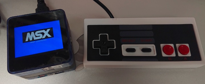 MSX0 USB-Keyboard MBUS Stack （13mm）【完成品/M5 USB HOST Module付】