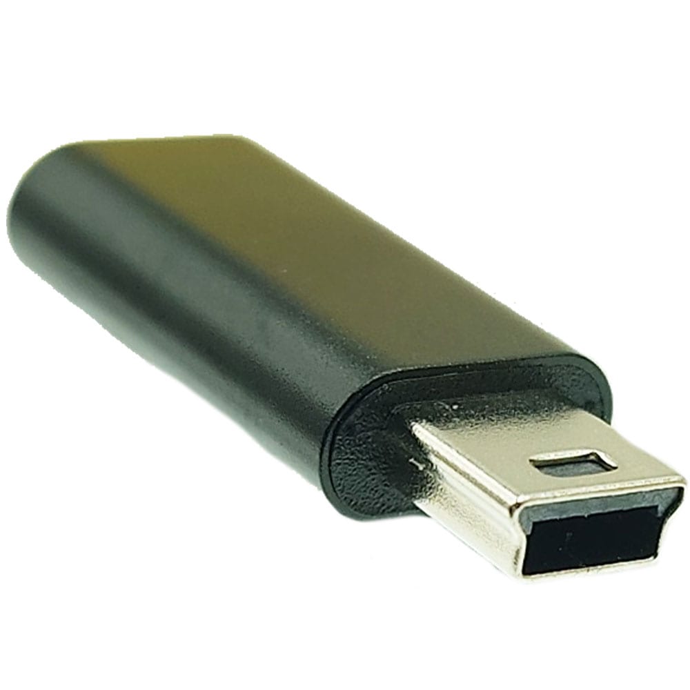 USB2.0 miniUSB(オス)-Type-C(メス) 変換コネクタ STCF-MIM (7155)