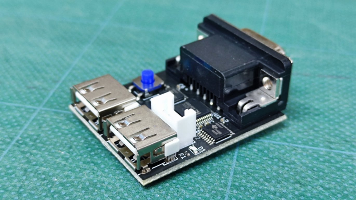 MP14 - Moonshot （USB to ATARI converter） 【完成品】 | 同人ハード