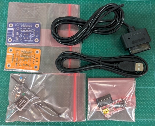 転送君Jr. 電子工作キット 【再販記念カラー基板2枚封入!】【黄青2枚封入】