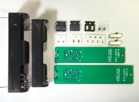 ニッケル水素放電器兼非常用LED照明組立キット 【EXI-DCG1-KIT】