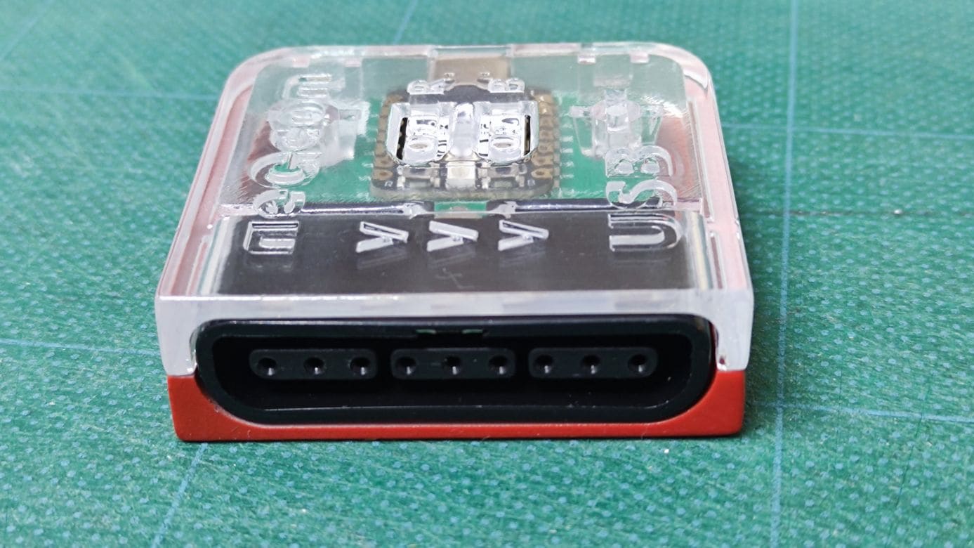 neGcon2SwitchPICO【完成品】【クリア＆レッド】 | 同人ハード