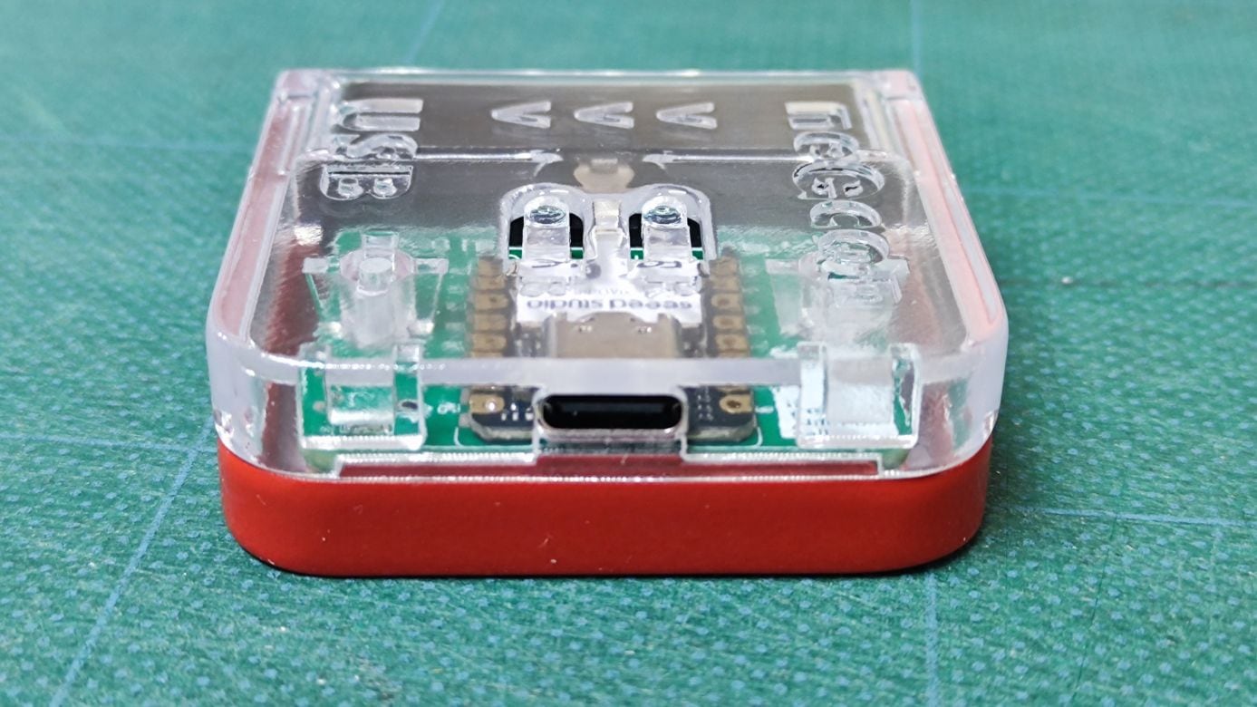 neGcon2SwitchPICO【完成品】【クリア＆レッド】 | 同人ハード