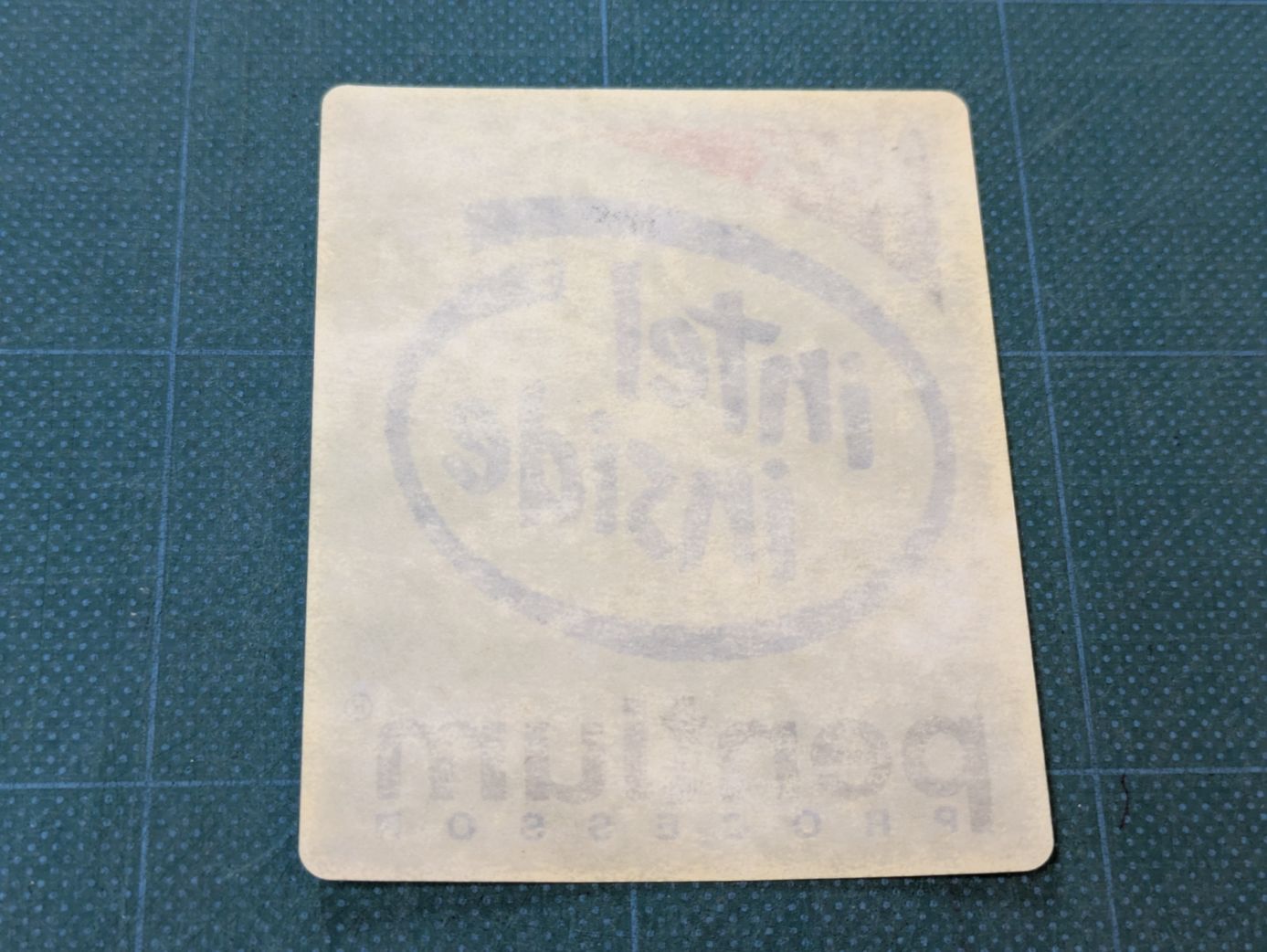 MMX Pentium シールだったモノ（大）【当時物4】 | ジャンク品