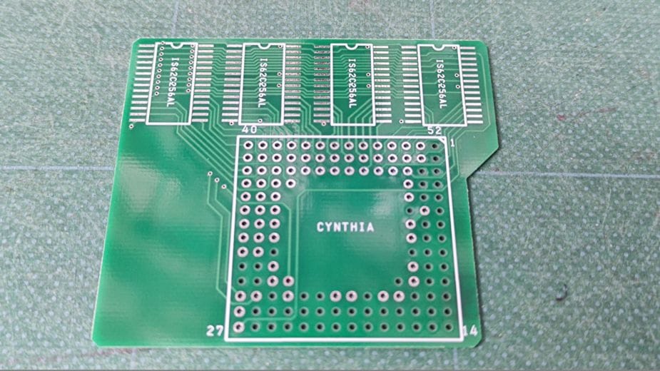 【基板のみ】X68030用スプライトRAM倍化実験基板【わかる方のみ購入してね】