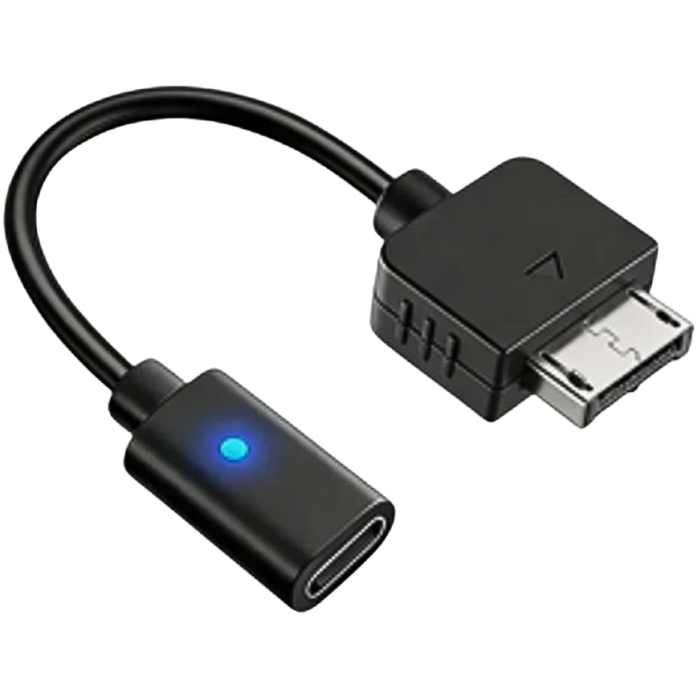 VITA(オス)-Type-C(メス)充電専用変換ケーブル 約10cm （1572）