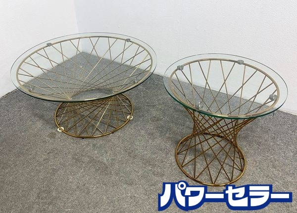 Francfranc/�ե��ե�� �ޡ��ꥢ �����ҡ��ơ��֥� ���ꥢ�ߥ������ ��800/��500 2�ĥ��å� ���饹 �߷� ��Ųȶ� ŹƬ���贿�� R10137