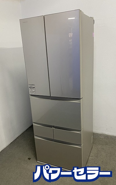 �ڱ��»���̾ɬ�ס۹�ǯ��!2024ǯ��! ��� TOSHIBA VEGETA GR-W460FH 6�ɥ� ������¢�� 462L �ե����ɥ� ��Ų��� ŹƬ���贿�� yR10543