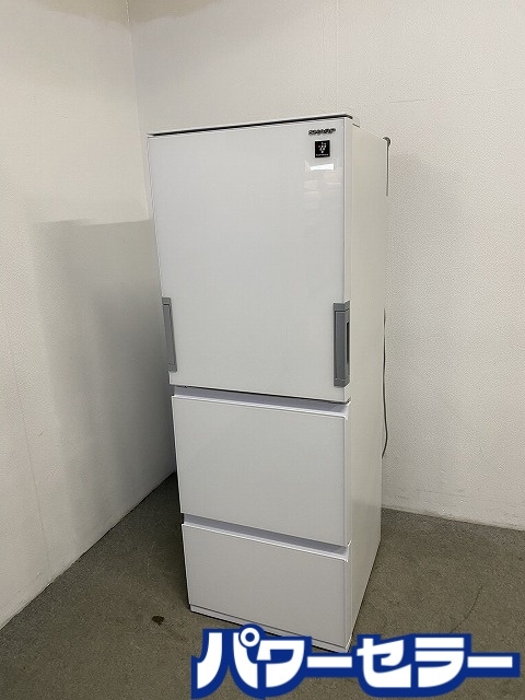 ���㡼�� 3�ɥ�������¢�� 350L ��ư��ɹ �ɤä���ɥ� �ץ饺�ޥ��饹���� SJ-GW35H �ԥ奢�ۥ磻�� 2022 ��Ų��� ŹƬ���贿�� R10593