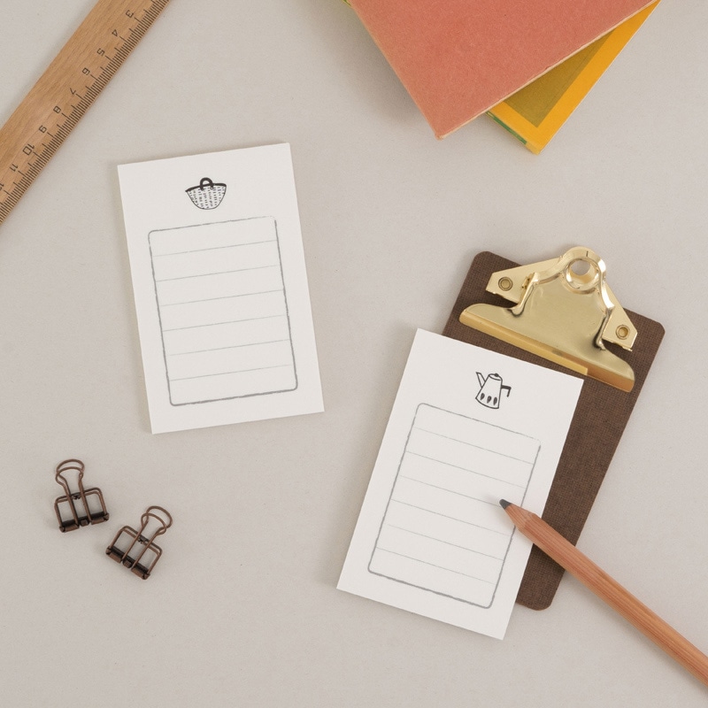 こまい箋 しろくろ