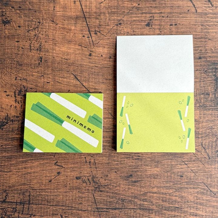 ミニメモ　ねぎ