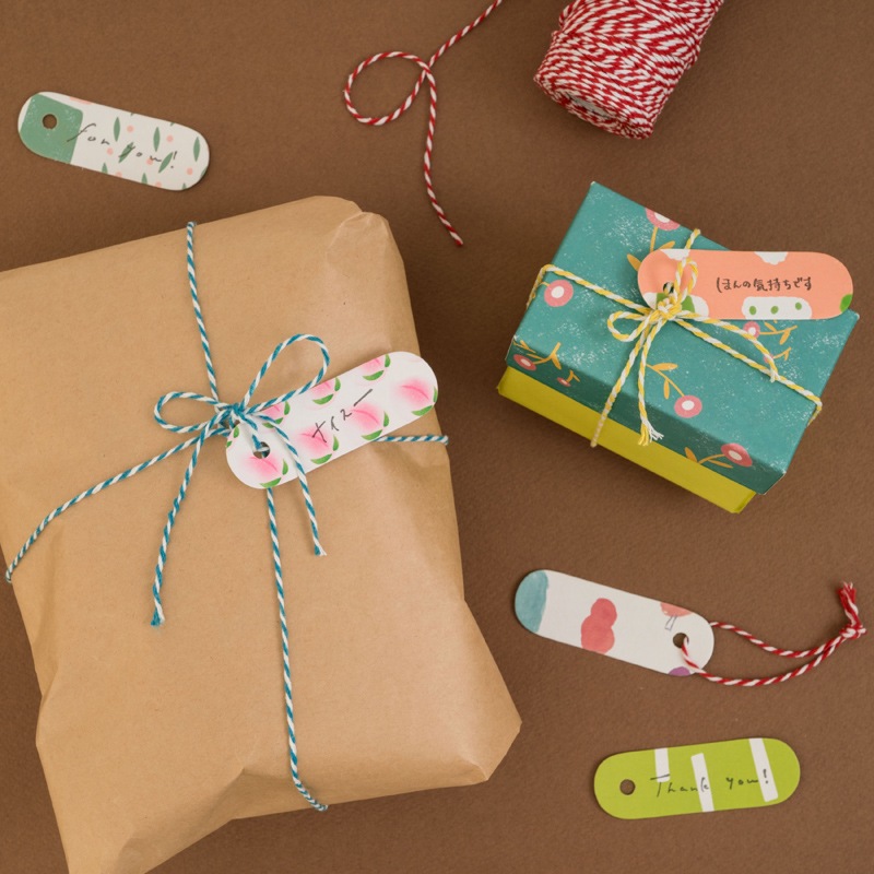 【ツミカサネ】ポンスタグ（紐付き）