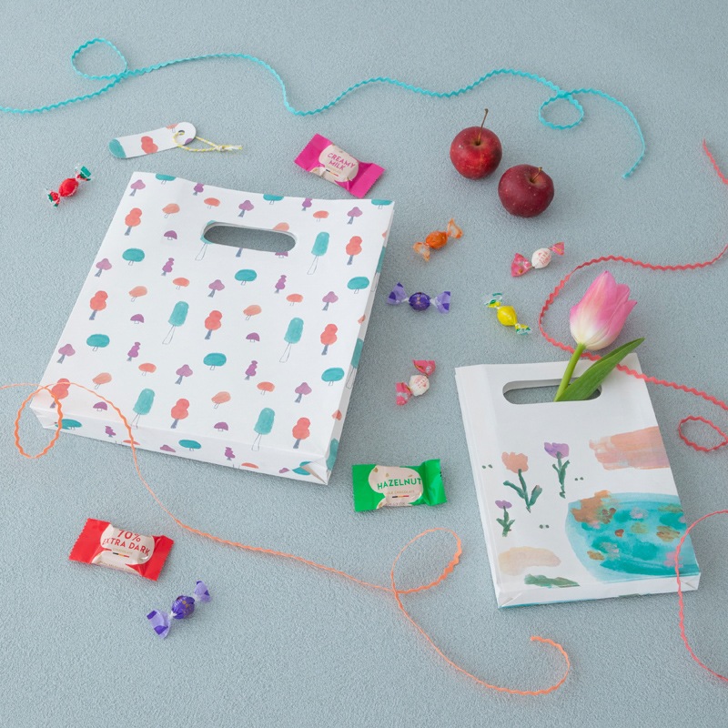 ペーパーバッグ　森と湖畔