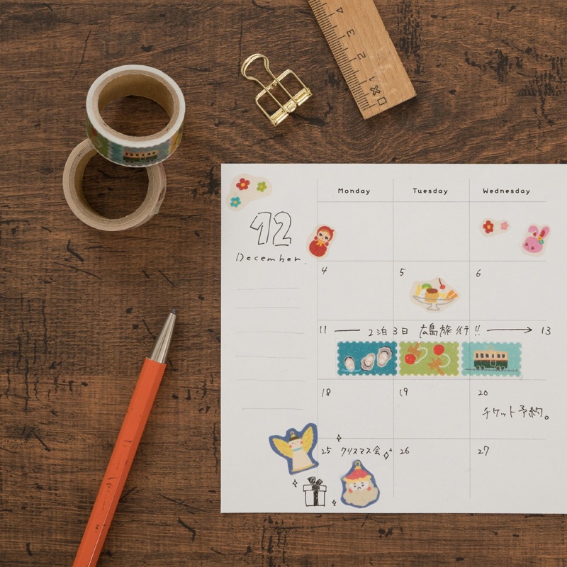 マスキングテープ　レトロ