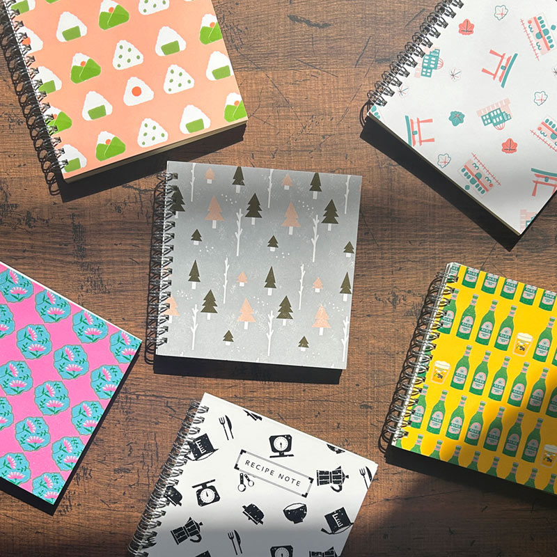 リングノート ましかく　ぴーじう　