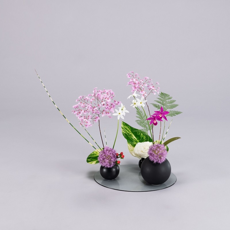 花瓶　花生　蕎麦釉 花器 清水焼1819 鉄砂 | 花器・花瓶,陶器,京焼/清水焼