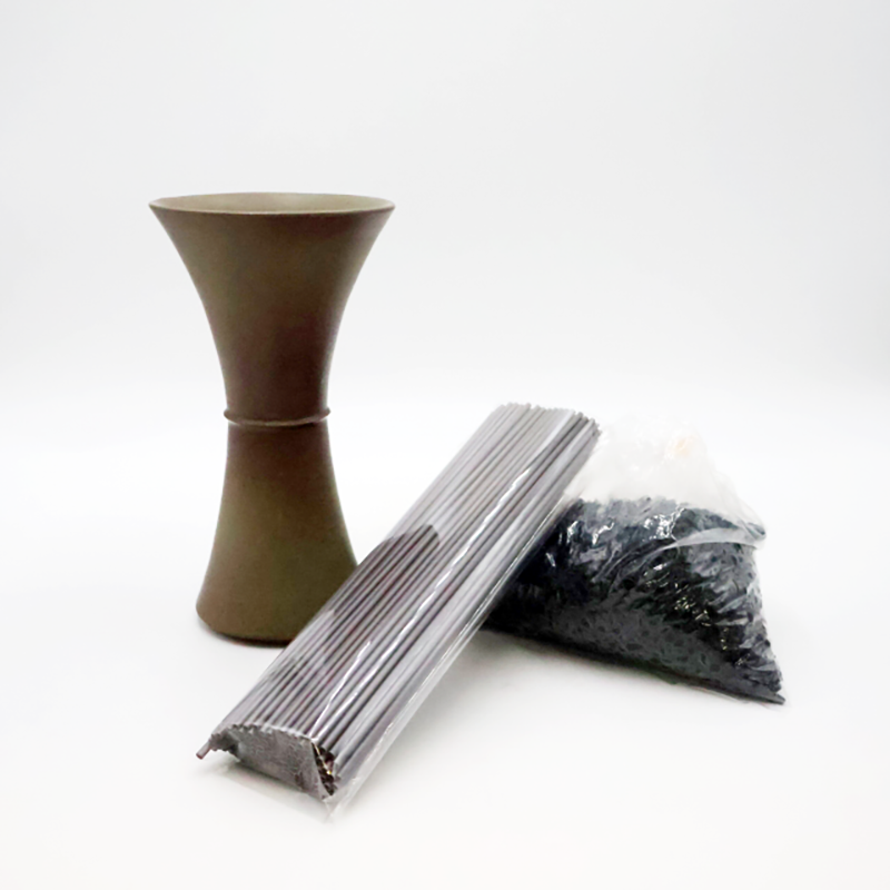 武雄焼たてはな花器〈TT-3〉＆〈こみわら〉セット | 限定セット