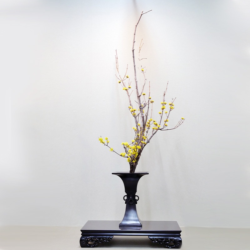 古丹波写or古常滑写 耳付花器 合箱合布 花入 花瓶 フラワーベース 華道具 銅製花器 四海波 | 花器・花瓶,銅器 | フラワーショップ花楽