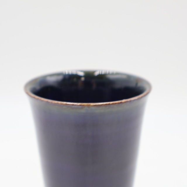 観芙 一品 202619 瑠璃丸 | 花器・花瓶,陶器,京焼/清水焼 | フラワー