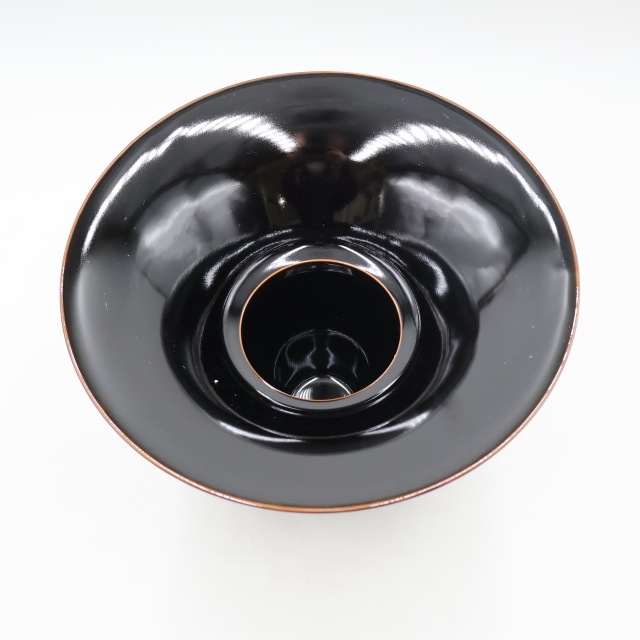 YY-581 還元天目立花 | 花器・花瓶,陶器,萬古焼/万古焼 | フラワー