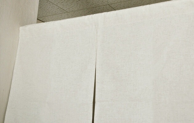 のれん 暖簾 麻 無地 綿 シンプル 間仕切り ナチュラル 日本製【Vient