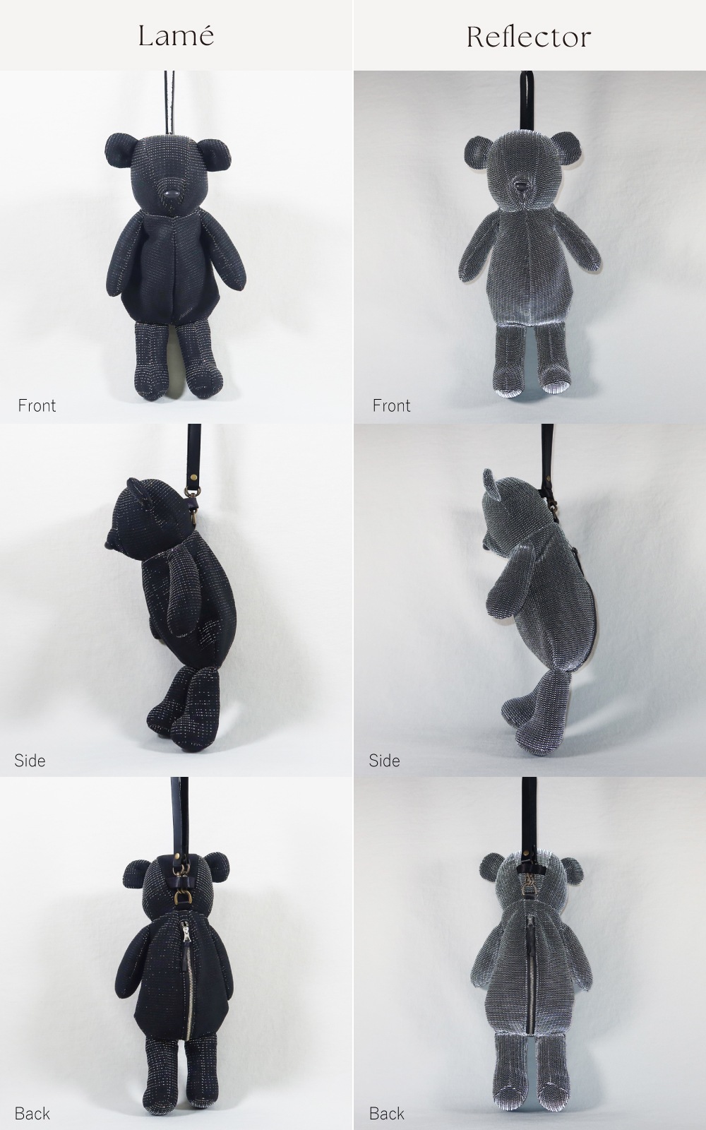 ��agumi �� TRICOLUM�� bear hand bag