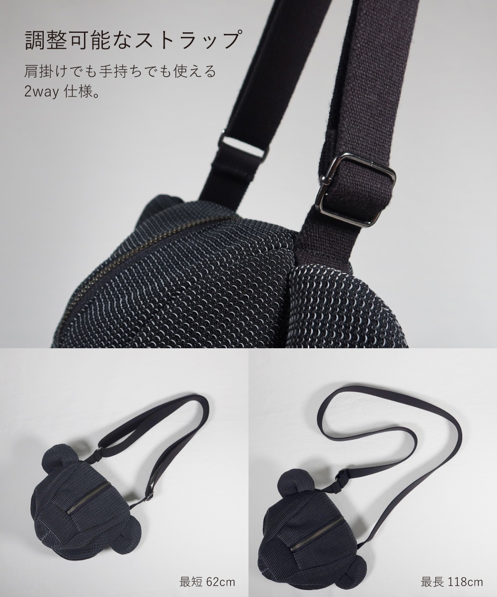 ��agumi �� TRICOLUM�� bear head bag