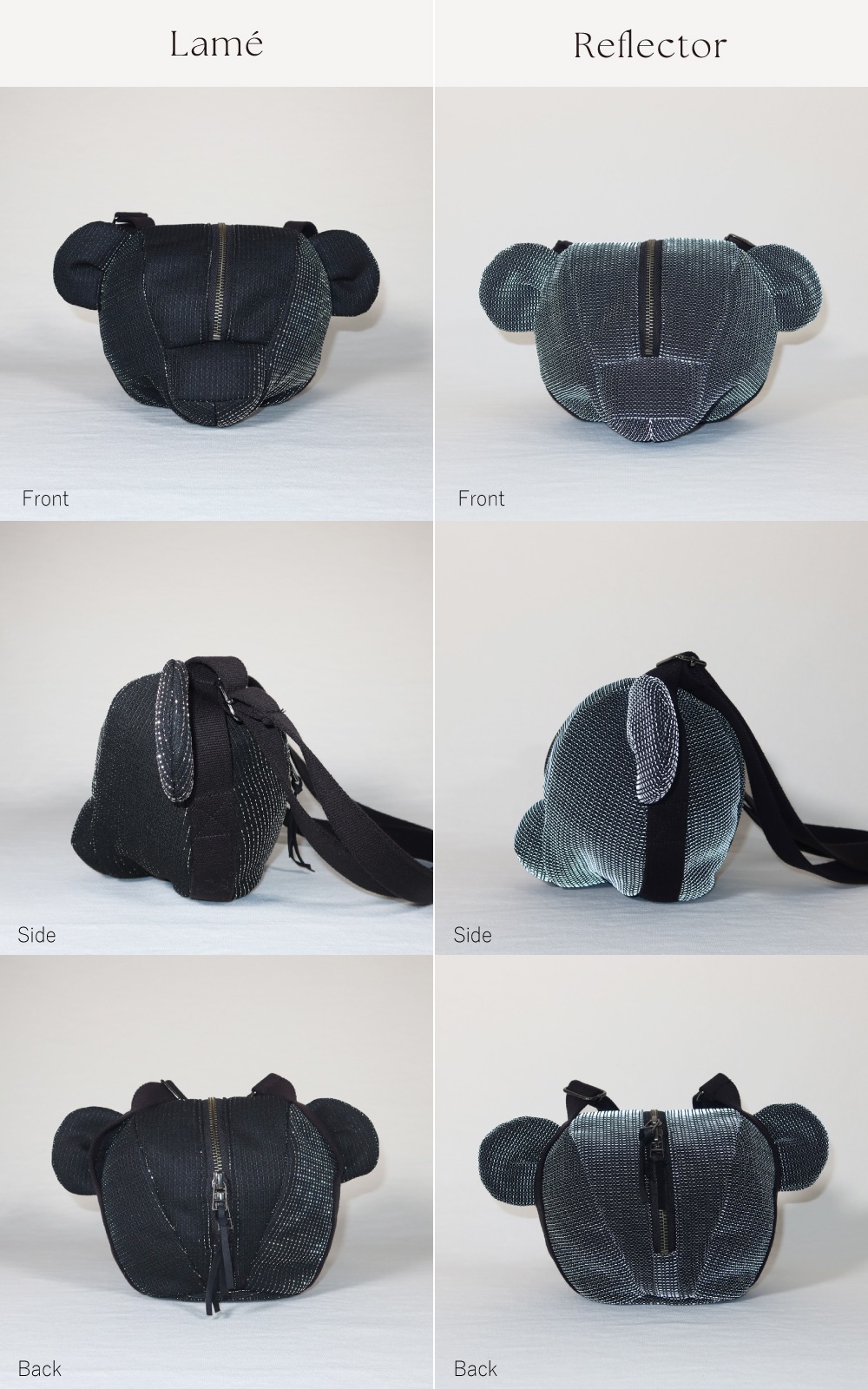 ��agumi �� TRICOLUM�� bear head bag